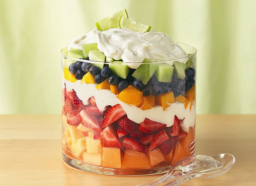 Fruits cream-dessert-fruits-grape-Favim
