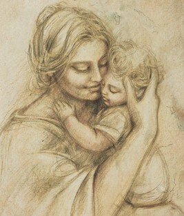 love, child, mother, upbringing