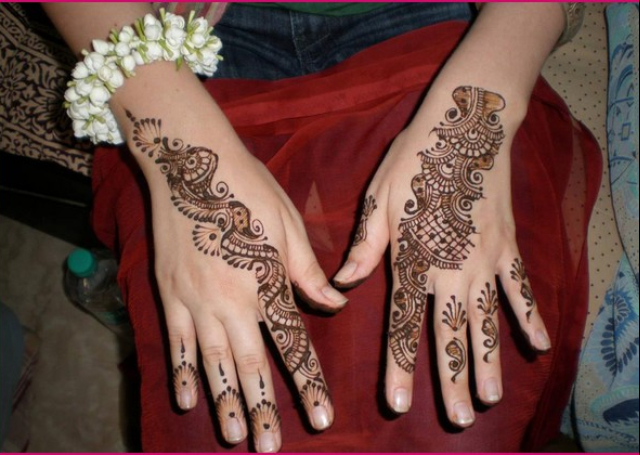 Simple Mango Motif Mehandi